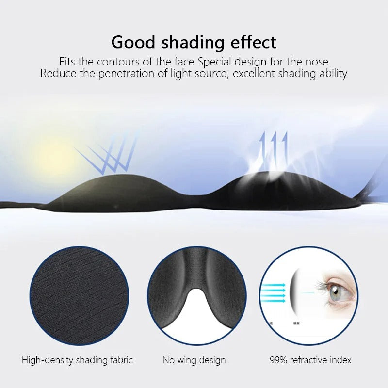 3D Contoured Sleeping Mask